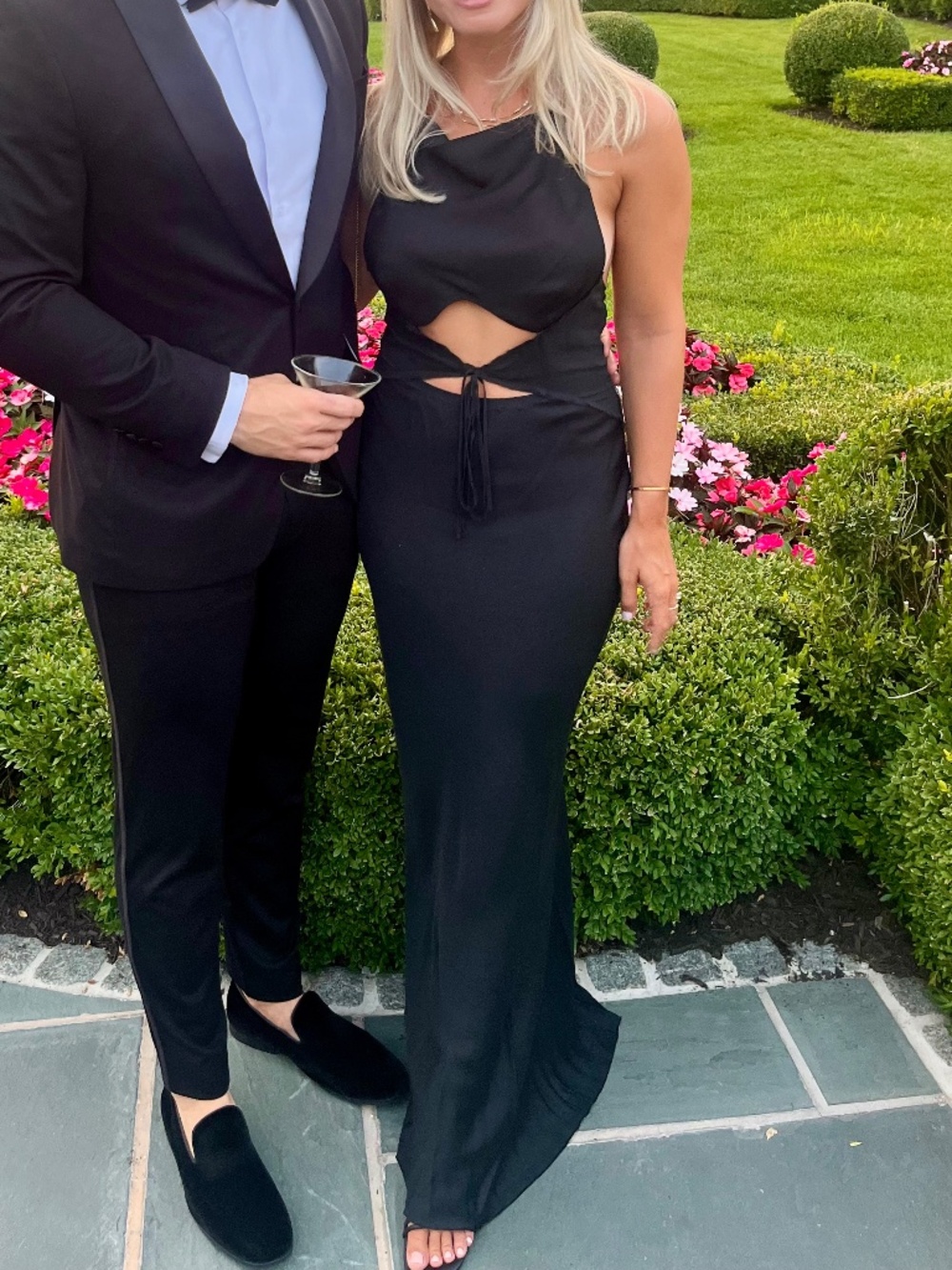 Bec & Bridge Black Halter Wedding Guest Dress